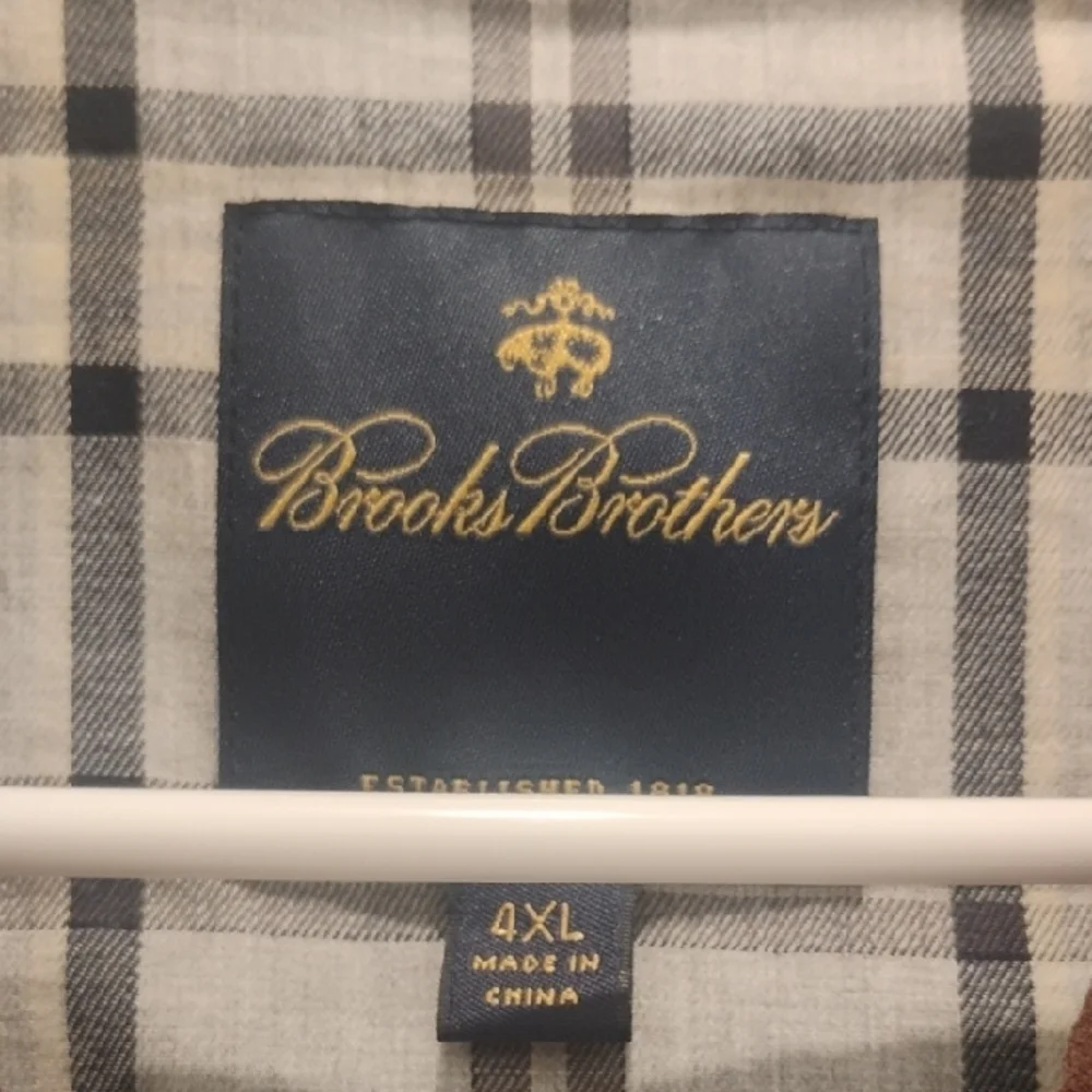 Burgundy Brooks Brothers Big & Tall Paddock Diamond Quilted Vest 4XL - Picture 2 of 3